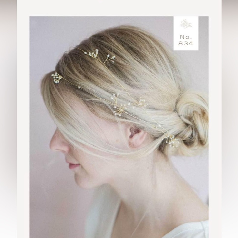 Hair vine for bridal. Never worn